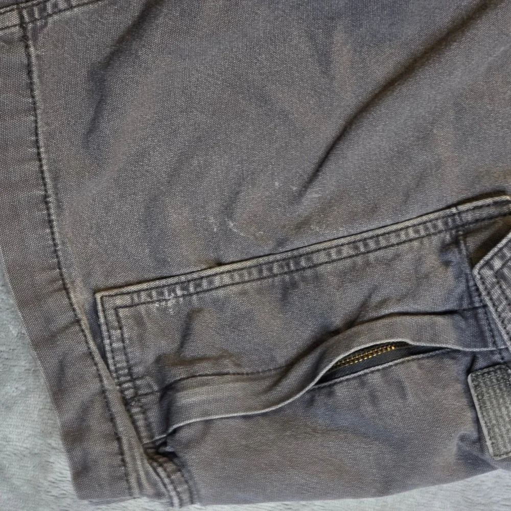 Carhartt Cargo Shorts Mens 31 Grey Relaxed Fit Rugged Workwear Gorpcore Outdoor